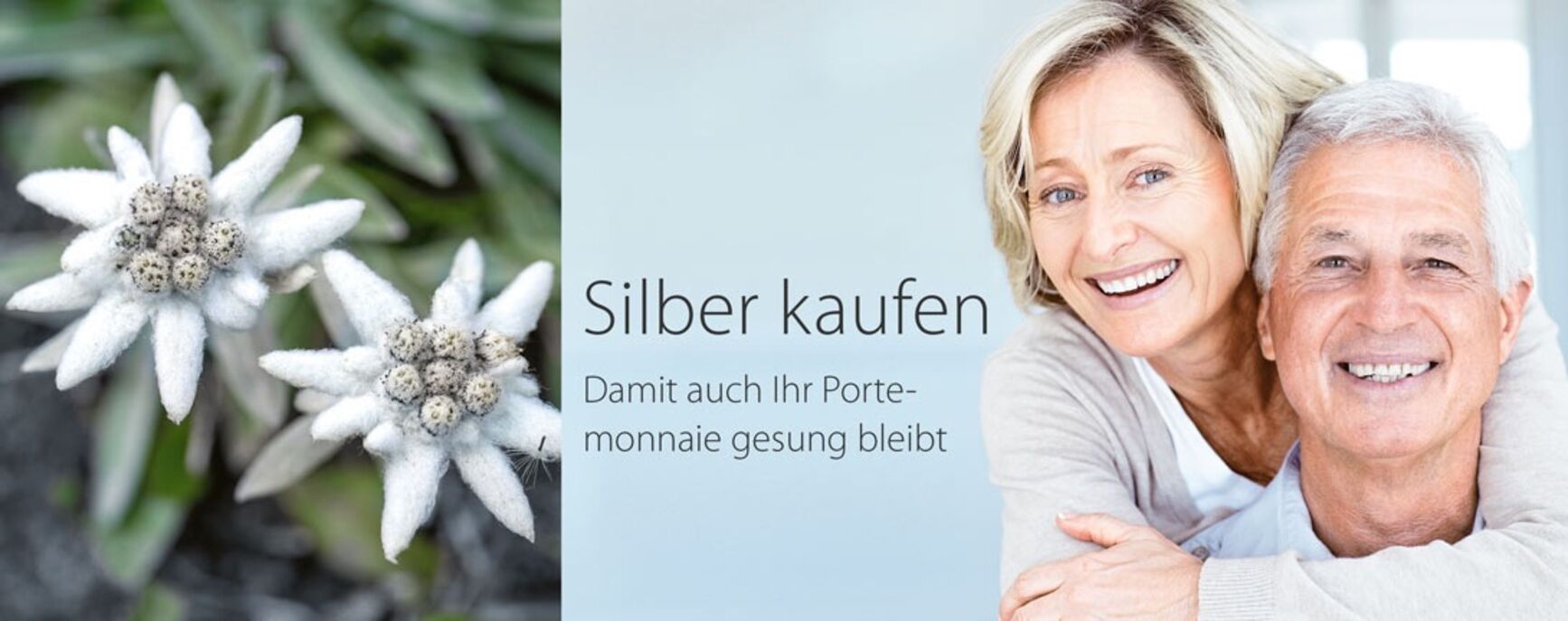 Silber kaufen. Damit auch Ihr Portemonnaie gesund bleibt.